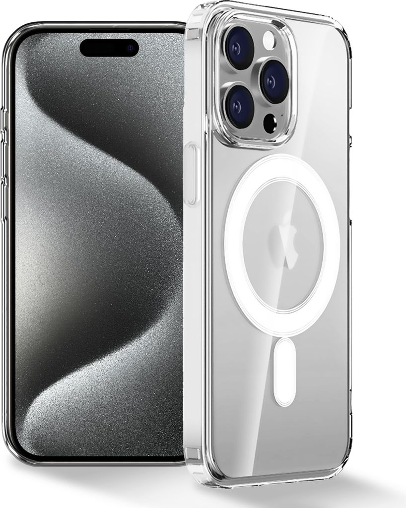 iPhone 15 Pro Max Bumper Handyhülle mit MagSafe und Produktbild 
