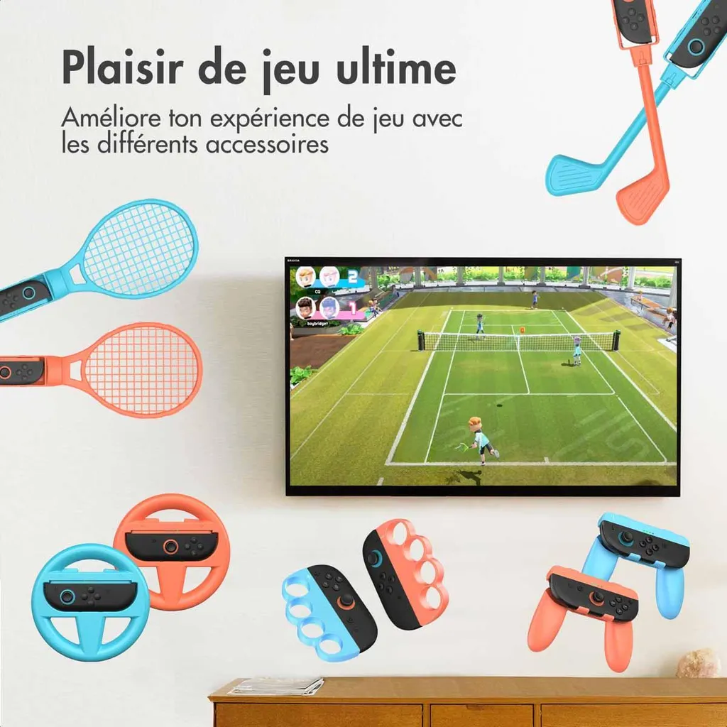 Pack imoshion Nintendo Switch 2 : Kit 15 Accessoires Essentiels Complets - 5
