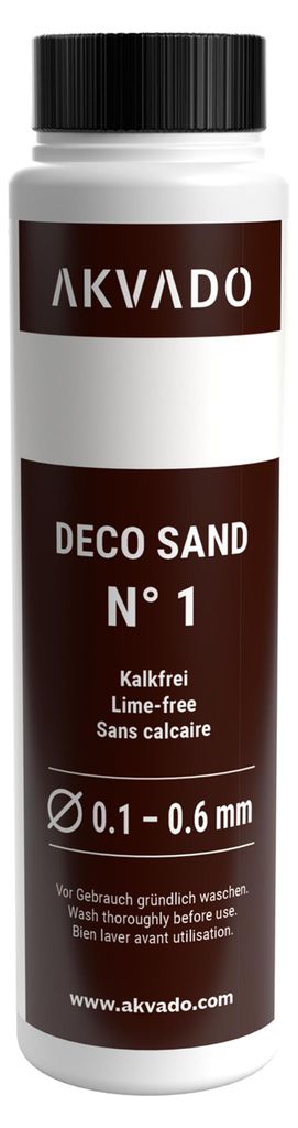Akvado Natursand Dekosand Aquariensand Bodengrund für Produktbild 