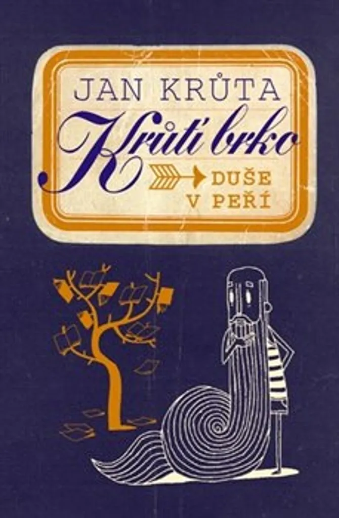 Krůtí brko - Duše v peří par Jan Krůta : livre tchèque de poésie rare