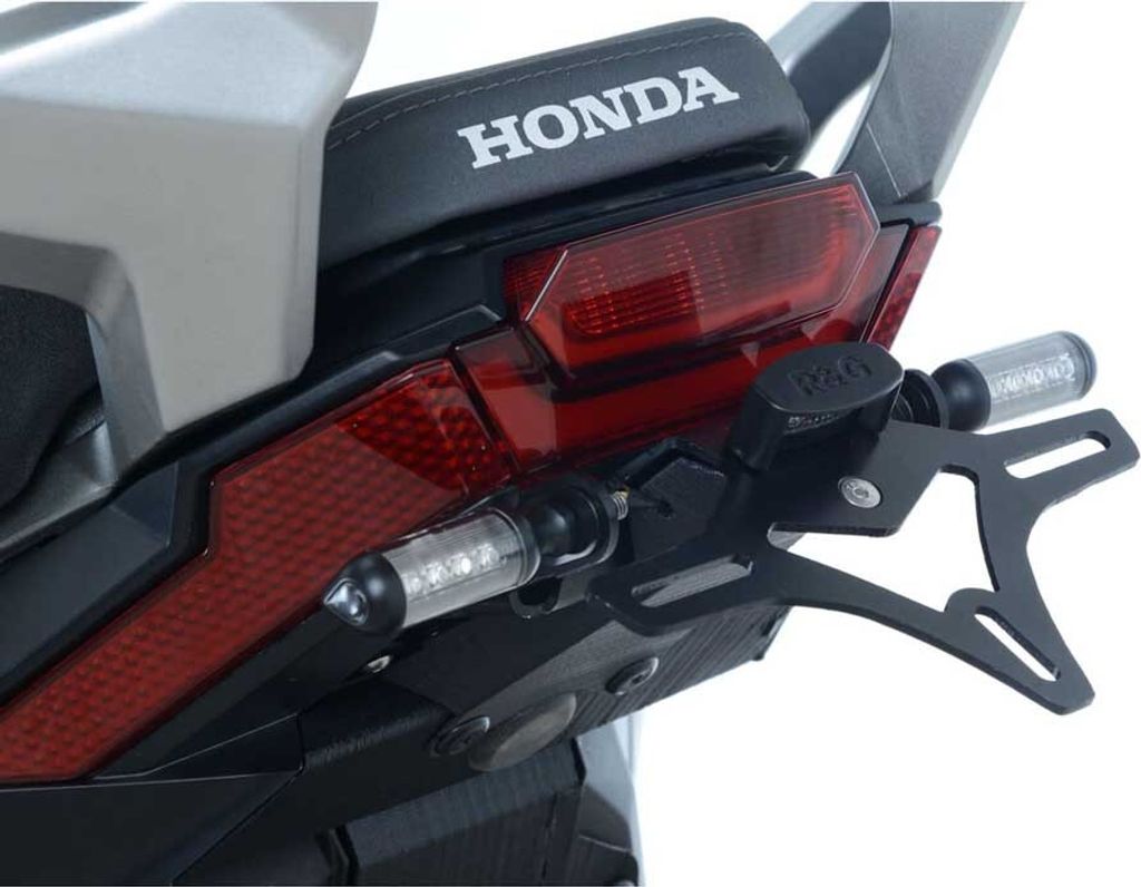 Rg Racing Honda X Adv 750 17-20 Lp0234bk Kennzeichenhalter Rot Rot One Size