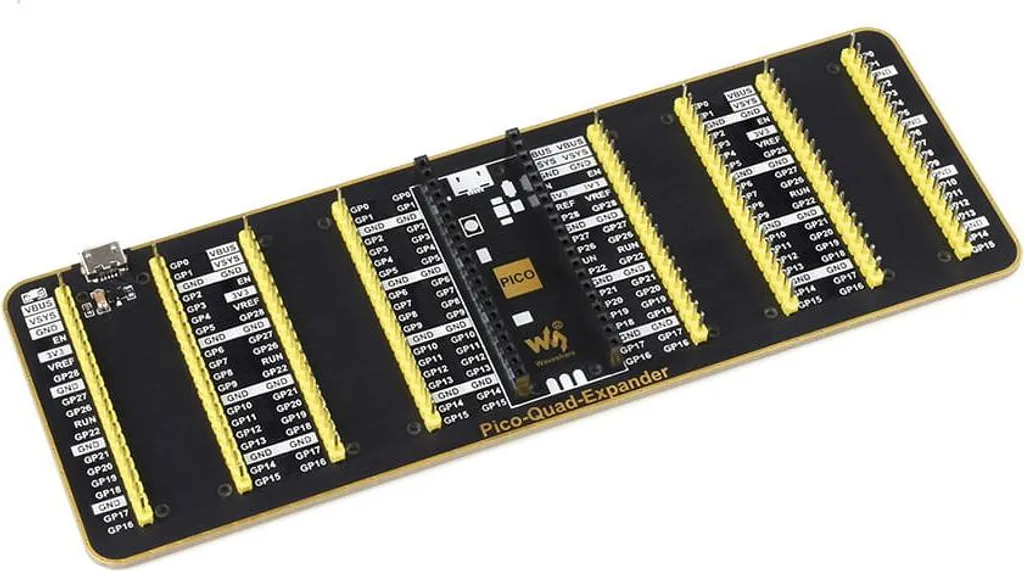 Quad-Expander : Solution contre le manque de ports sur Raspberry Pico