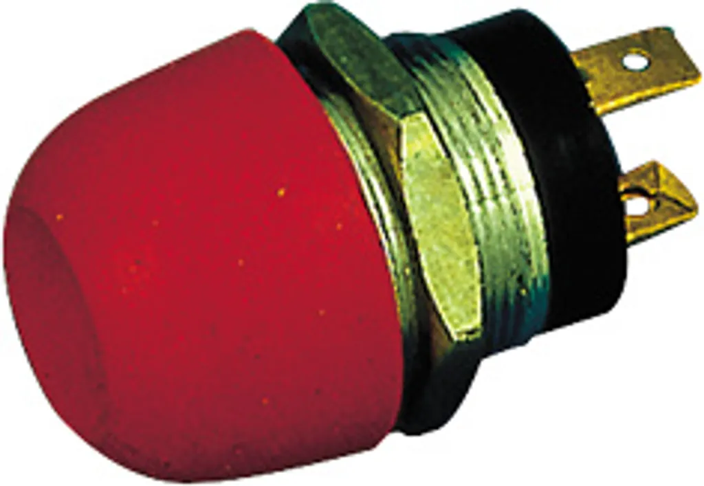 Bouton-poussoir d'interruption étanche 20A pour tableau de bord bateau