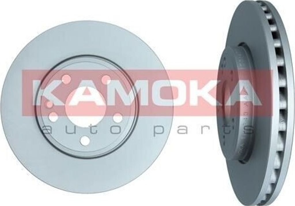 2x KAMOKA Bremsscheibe 103343 vorne passend für MERCEDES-BENZ A-Klasse (W176)