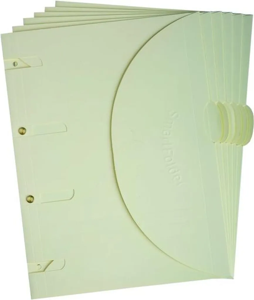 Pochettes de Rangement A4 Perforées Coloris Beige - Pack de 6 Unités