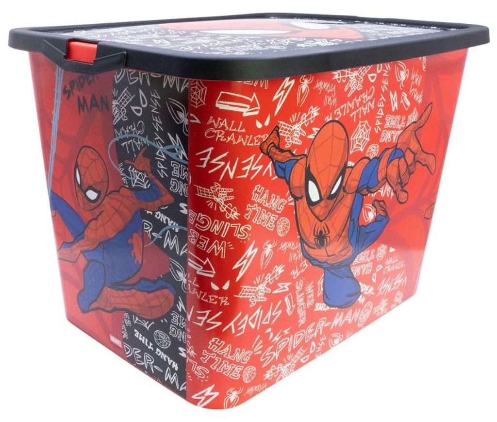 Spiderman Aufbewahrungsbox Store Box - 23 Liter Marvel Produktbild 