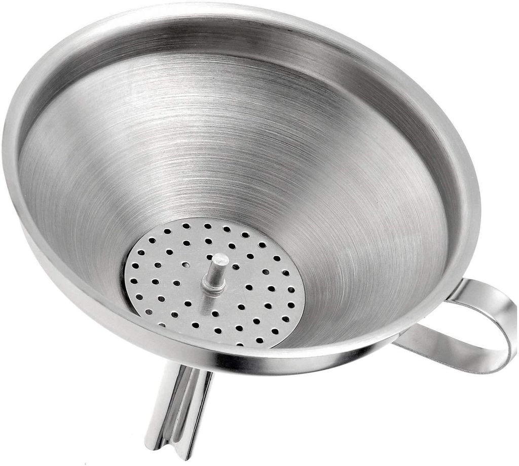 Westmark Flaschentrichter mit Sieb Edelstahl 12462270 Produktbild 