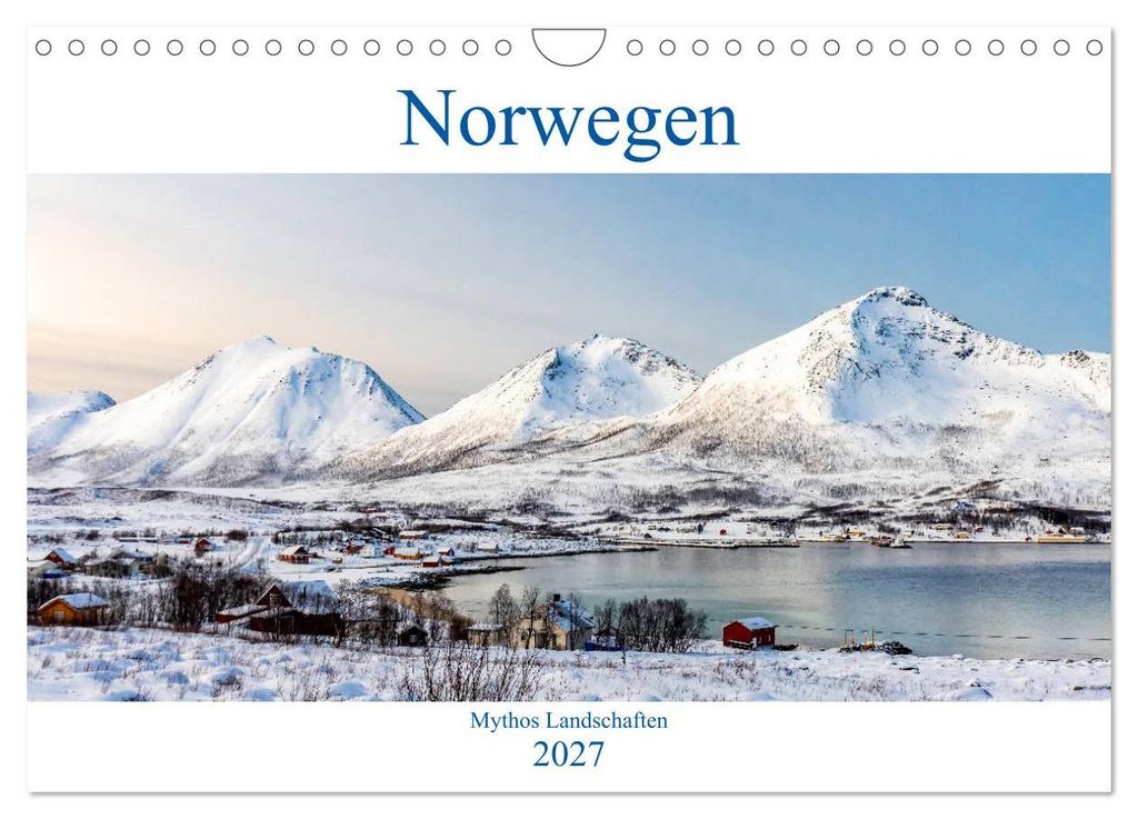 Norwegen - Mythos Landschaften (Wandkalender 2027 DIN A4 quer), CALVENDO Monatskalender