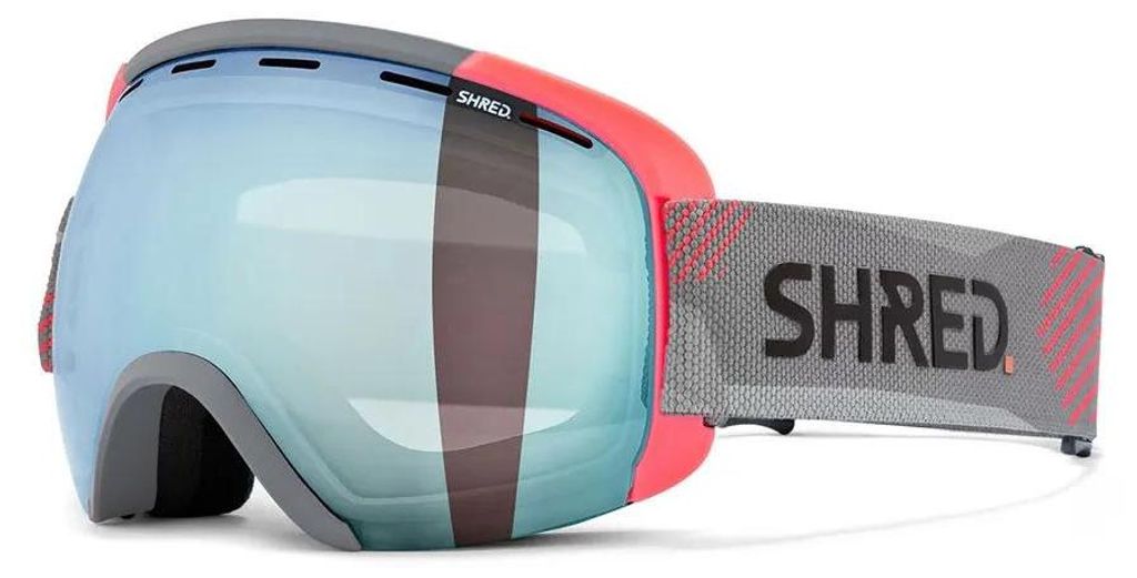 Shred Exemplify Skibrille Grau Cbl 2.0 Ice Mirror/CAT2 Herren,Damen Grau Cbl 2.0 Ice Mirror/CAT2