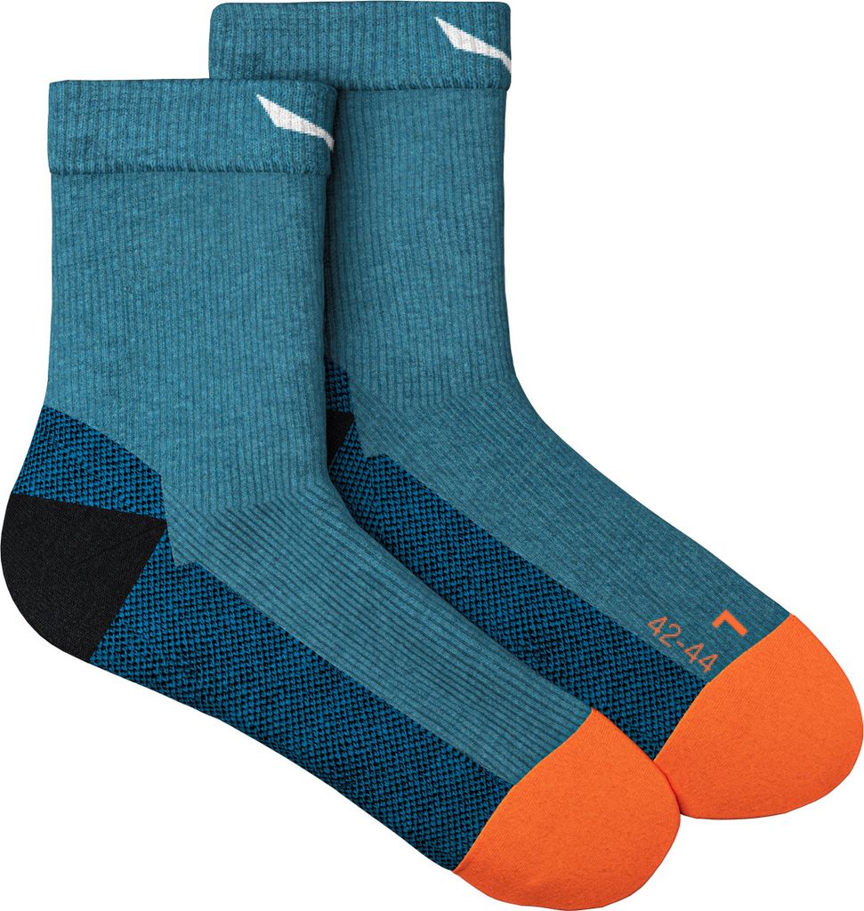 Kurze Socken Mountain Trainer Merino (Herren) – Salewa, Farbe:8140-cendre blue, Größe:39-41