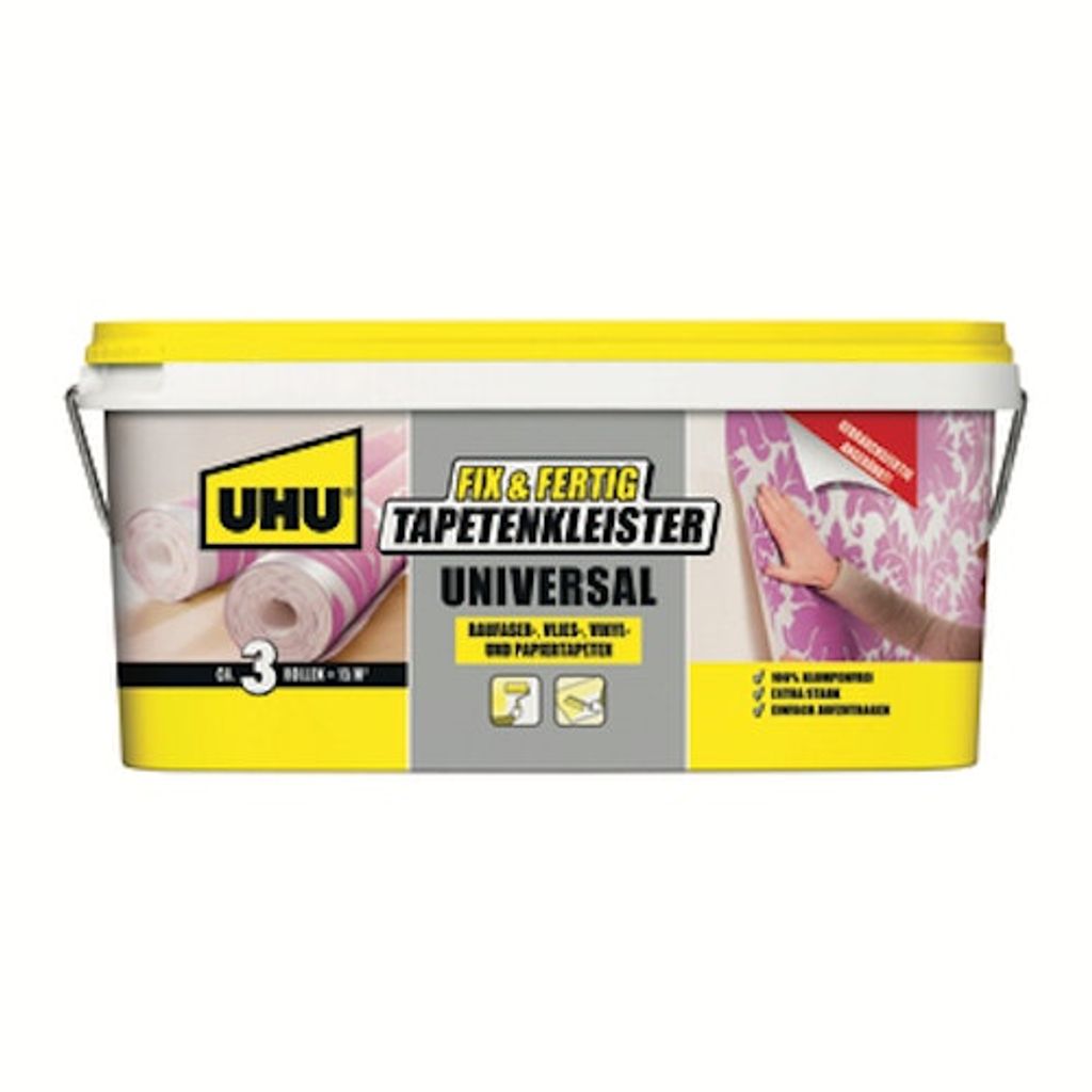 UHU Tapetenkleister Fix & Fertig 2,5 kg Produktbild 