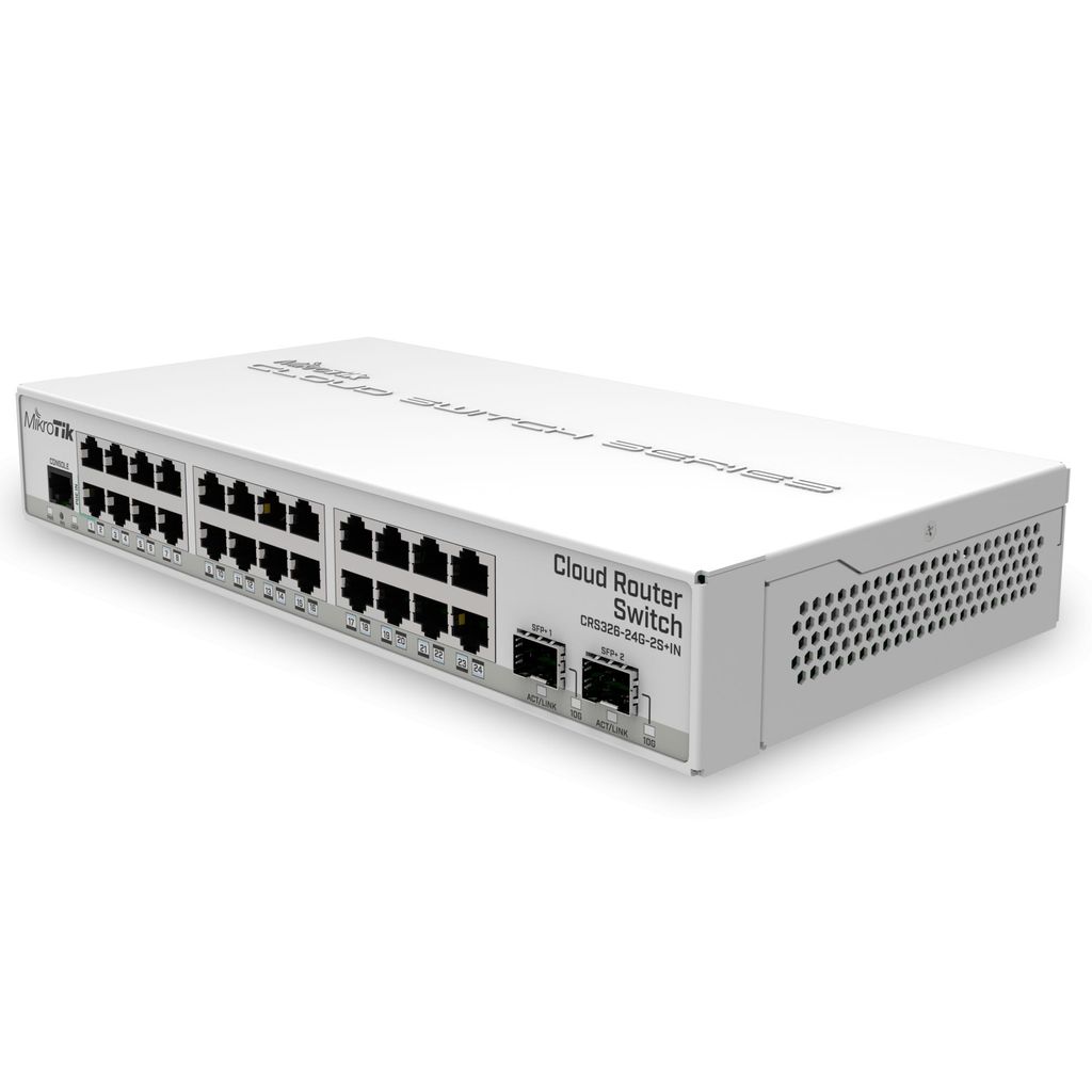 Mikrotik CRS326-24G-2S+IN, Managed, Gigabit Ethernet Produktbild 