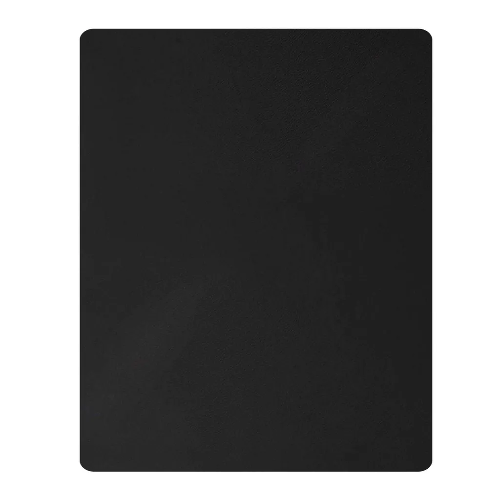 Sous-main noir antidérapant et tapis de sol pour fauteuil de bureau