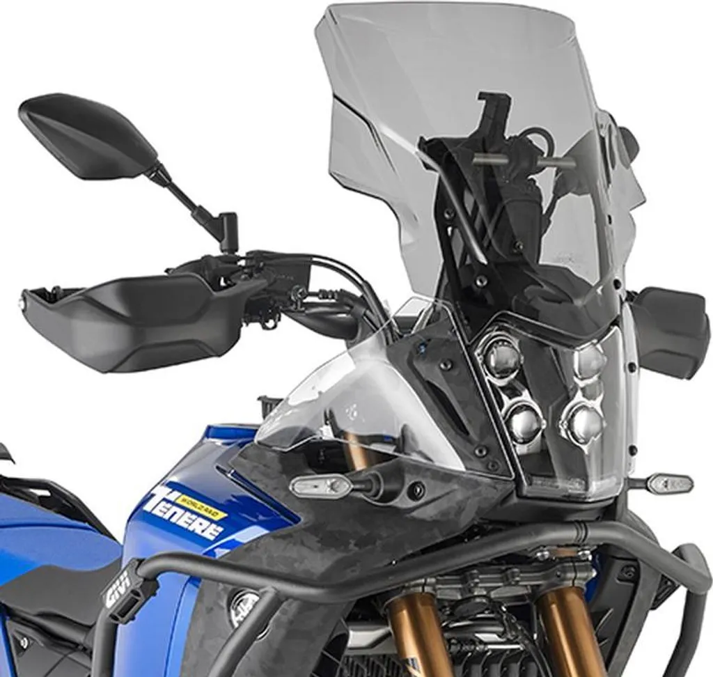 Bulle teintée 40x43 cm pour moto Yamaha Tenere 700 2022 Kappa