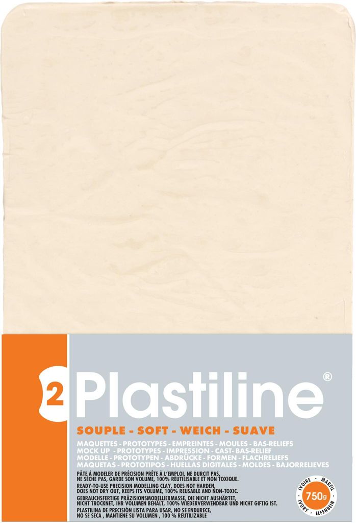 Herbin 750g Plastiline HG 50 - elfenbein Produktbild 