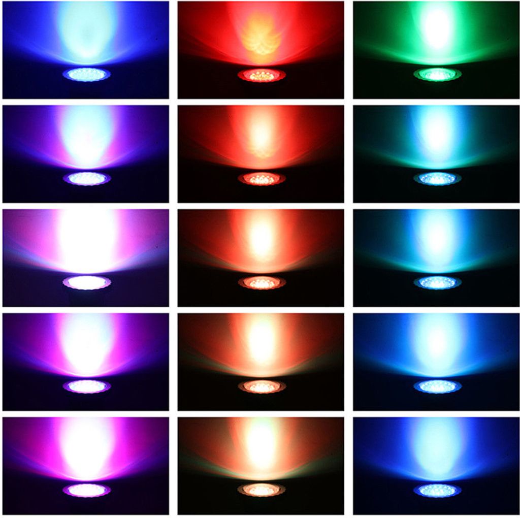 2 Lampe LED RGB Aquarium Unterwasser Tauch Pool Lampe Produktbild 5