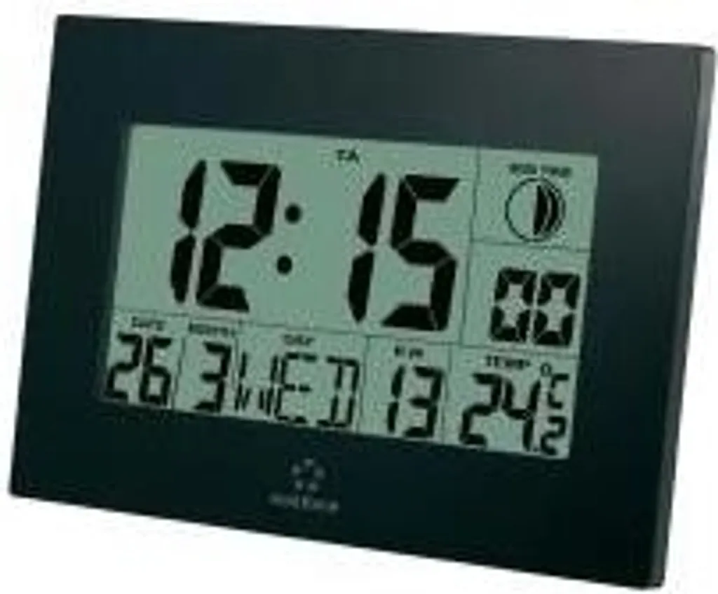 Horloge Murale Lisible pour Bureau et Salon - Réglage Automatique