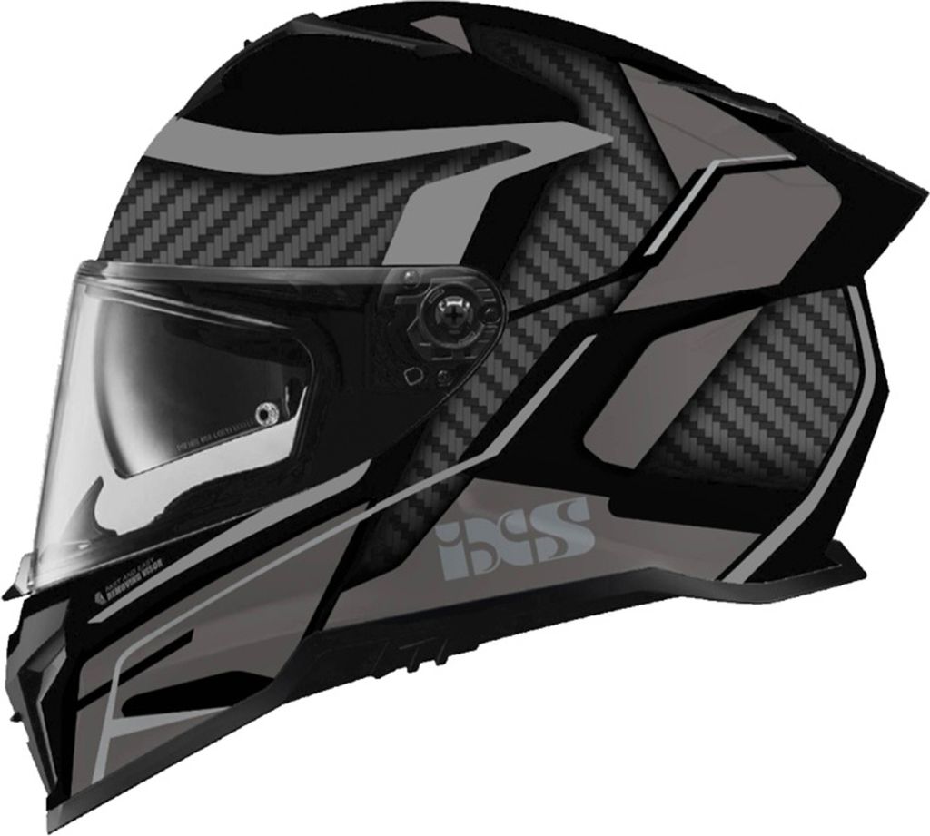 IXS iXS912 SV 2.0 Blade Helm, schwarz matt/silber, XS (53/54)