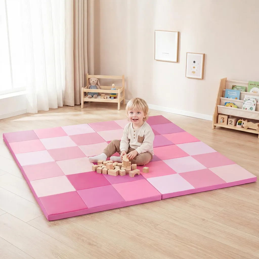 Tapis de jeu imperméable et facile à nettoyer pour bébé - 9