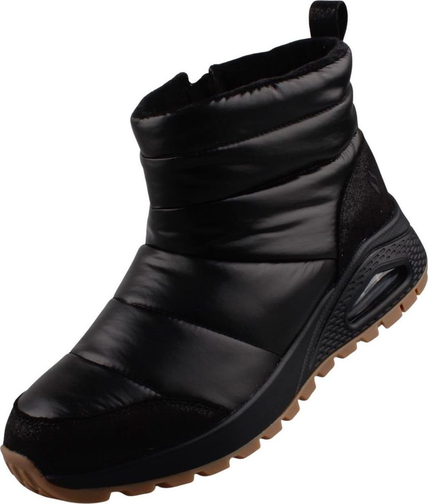 Skechers Uno Rugged Puffer Daze Damen Stiefelette Schwarz