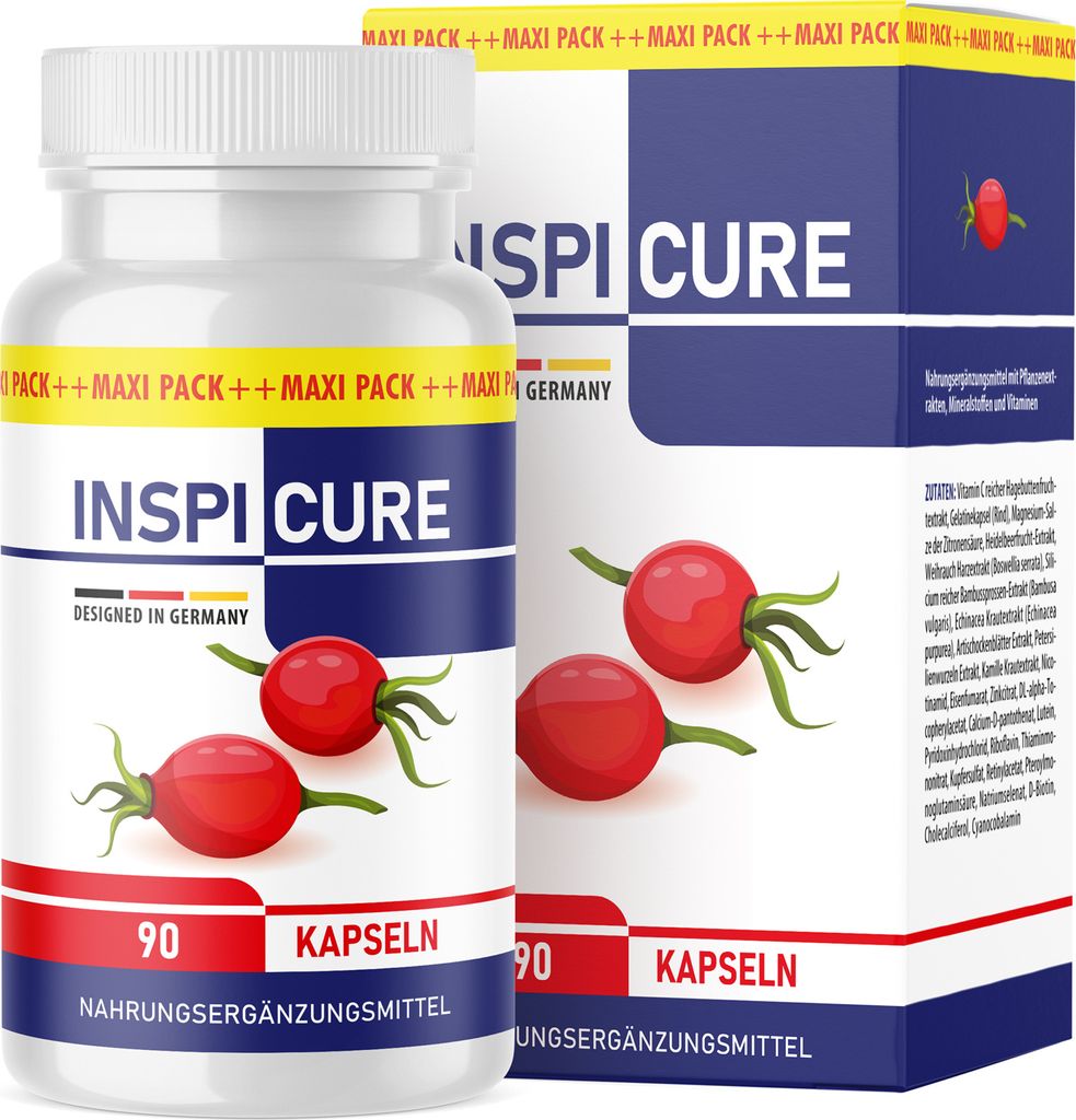 Inspicure Kapseln  - für Frauen und Männer - mit Produktbild 
