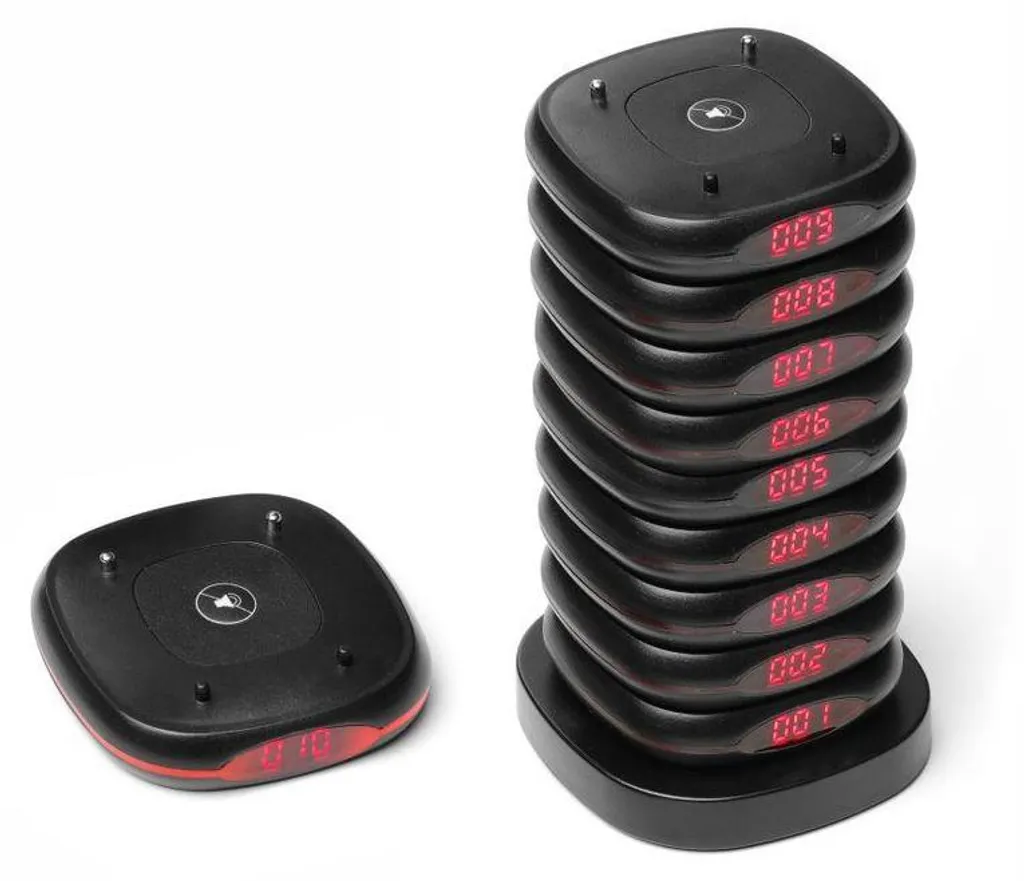 Système d'Appel pour Food Truck et Snack - Kit 10 Pagers HENDI Pro