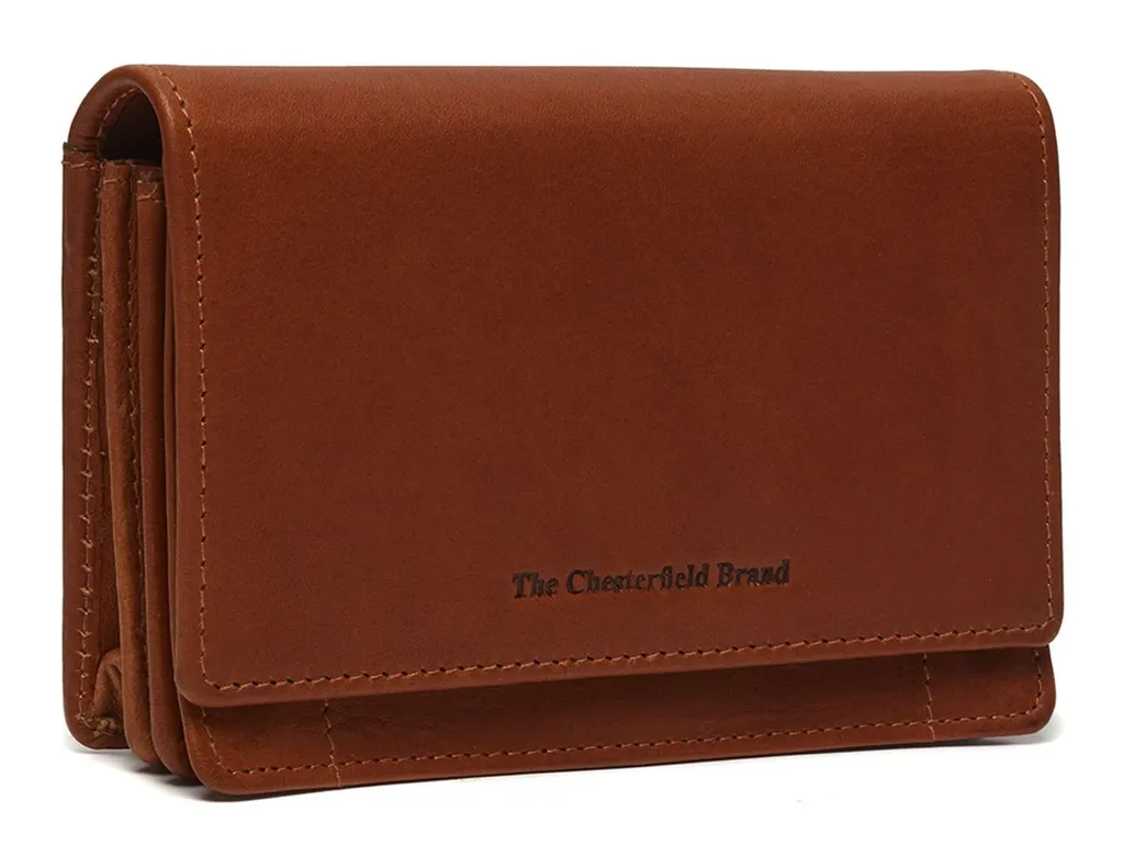 The Chesterfield Brand Salzburg Portafoglio Donna Pelle Marrone