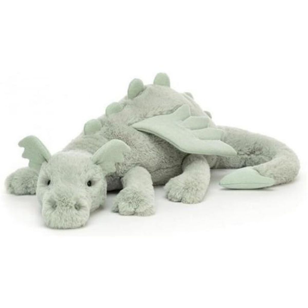 Plüsch Drache 50 cm – Kawaii Körperkissen – lustiges Produktbild 