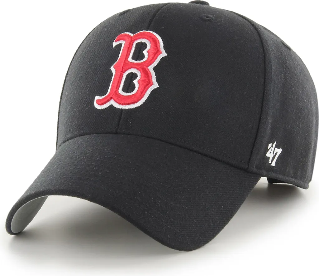 47 Brand Cap MLB Boston Red Sox Black - Relaxed Fit Street Style