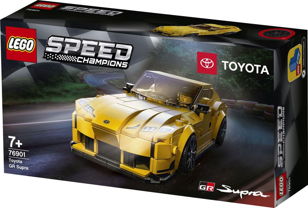 LEGO 76901 Speed Champions Toyota GR Supra Rennwagen, Produktbild 