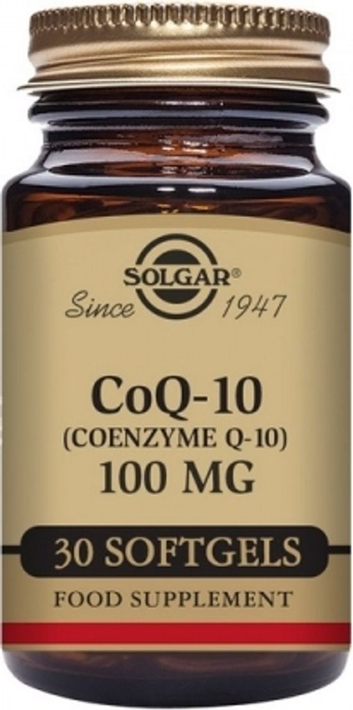 Coenzym Q-10 Solgar 100 mg (30 Kapseln) Produktbild 
