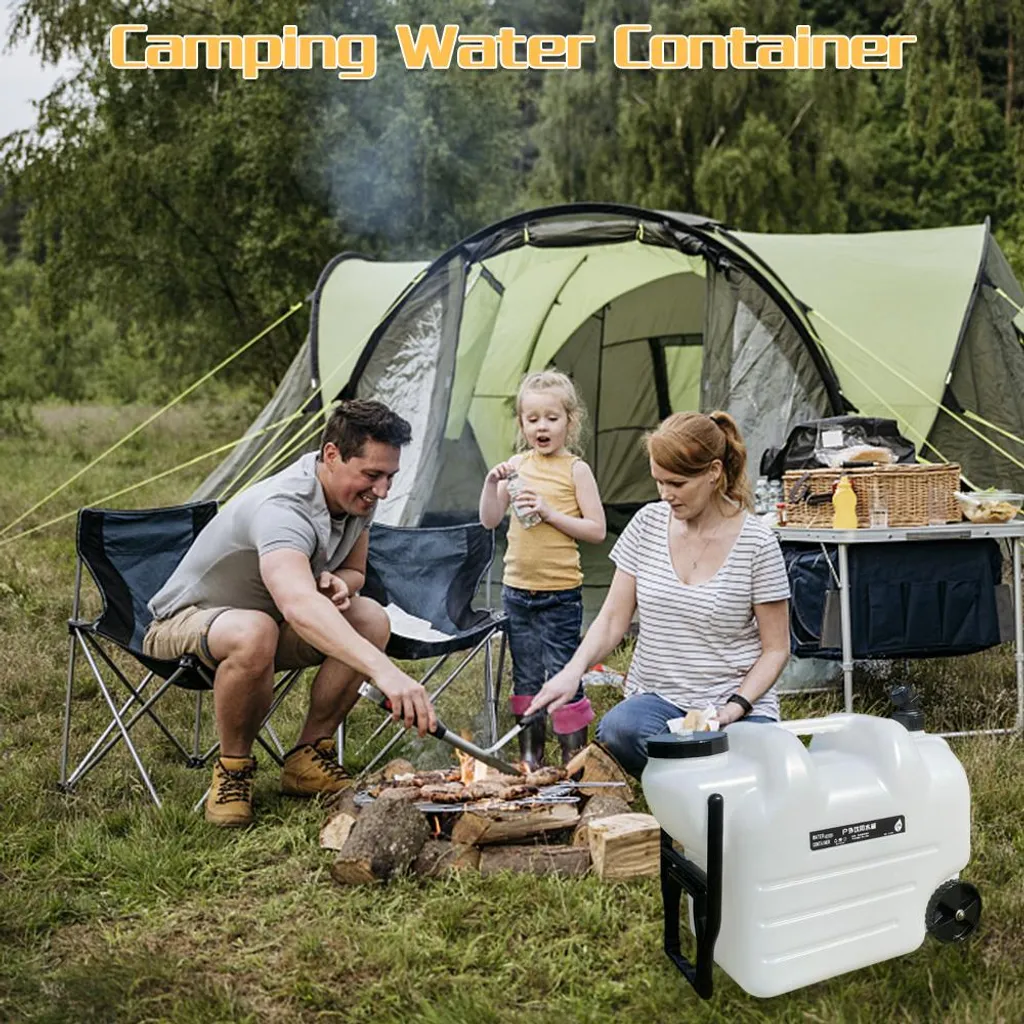 Pichet d'eau 28L idéal pour camping, bivouac et activités en plein air
