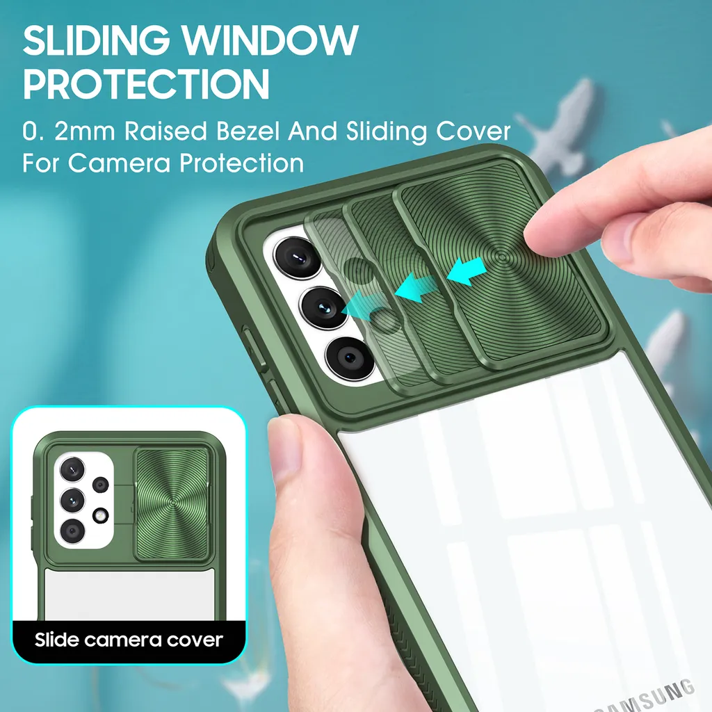 Custodia Per Blackview A52 + Pellicola Vetro Temperato – Cover Trasparente Morbida TPU Antiurto – Kit Protezione Completo CXH15