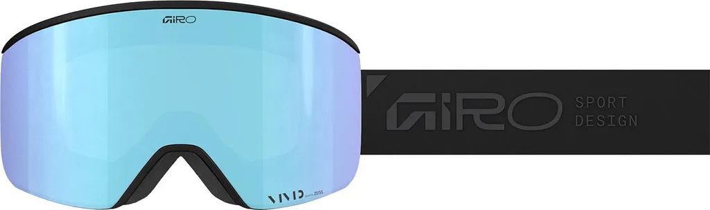 Masque de ski Giro Axis Anti-buée avec Écrans Magnétiques Vivid Emerald