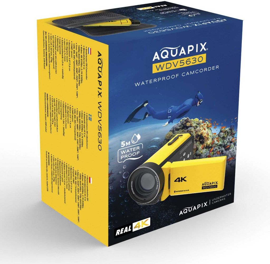 Easypix Aquapix WDV5630 žlutý Obrázek produktu 