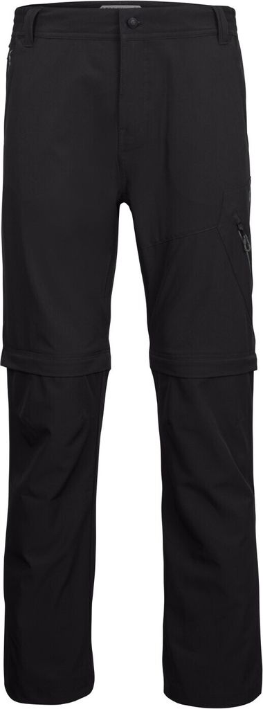 Killtec Zip Off Wanderhose für Herren, Farbe:Dunkelanthrazit, Größe:56
