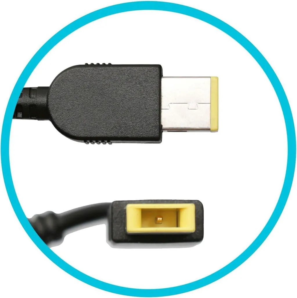 Chargeur ThinkPad Lenovo 65W idéal pour le télétravail et bureau - 2