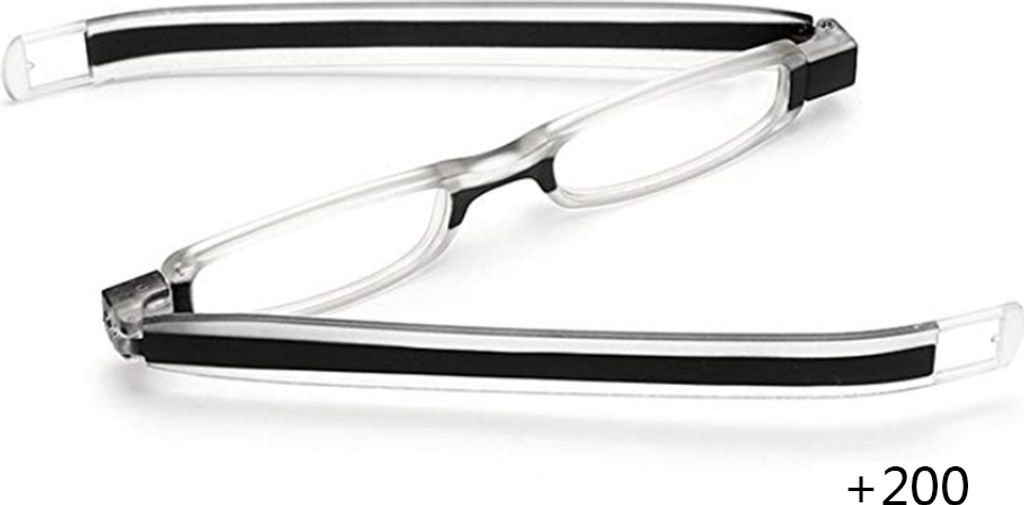 Leicht zu tragende, kompakte, schlanke Mini-Lesebrille, leichte, tragbare Lesebrille