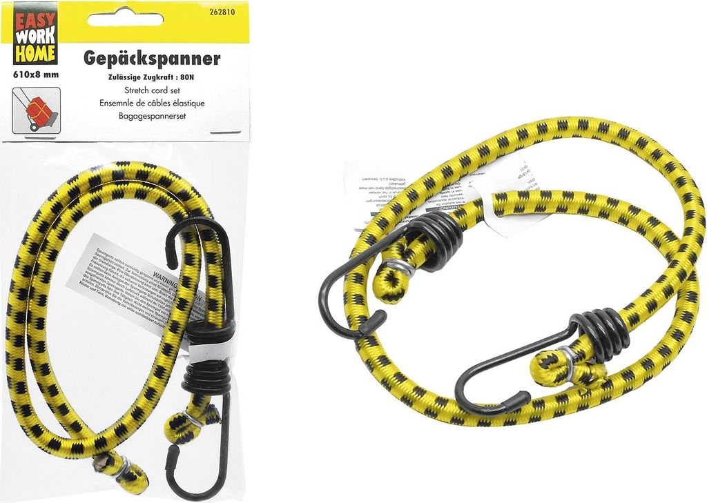 EASY WORK Gepäckspanner 24 Stück Verkaufseinheit 262810 4303391596111