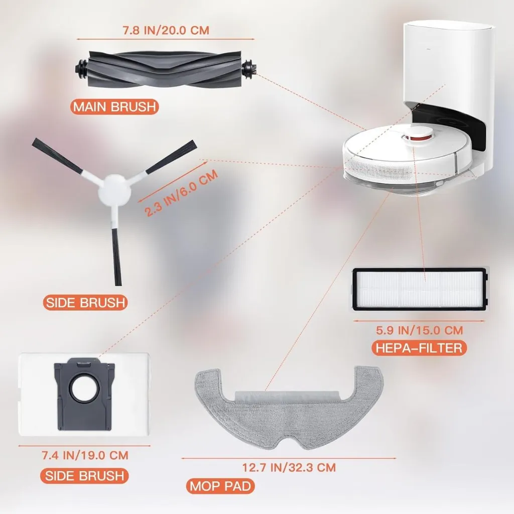 Kit Accessoires Haute Efficacité pour D10 Plus Gen 2 - Filtration HEPA