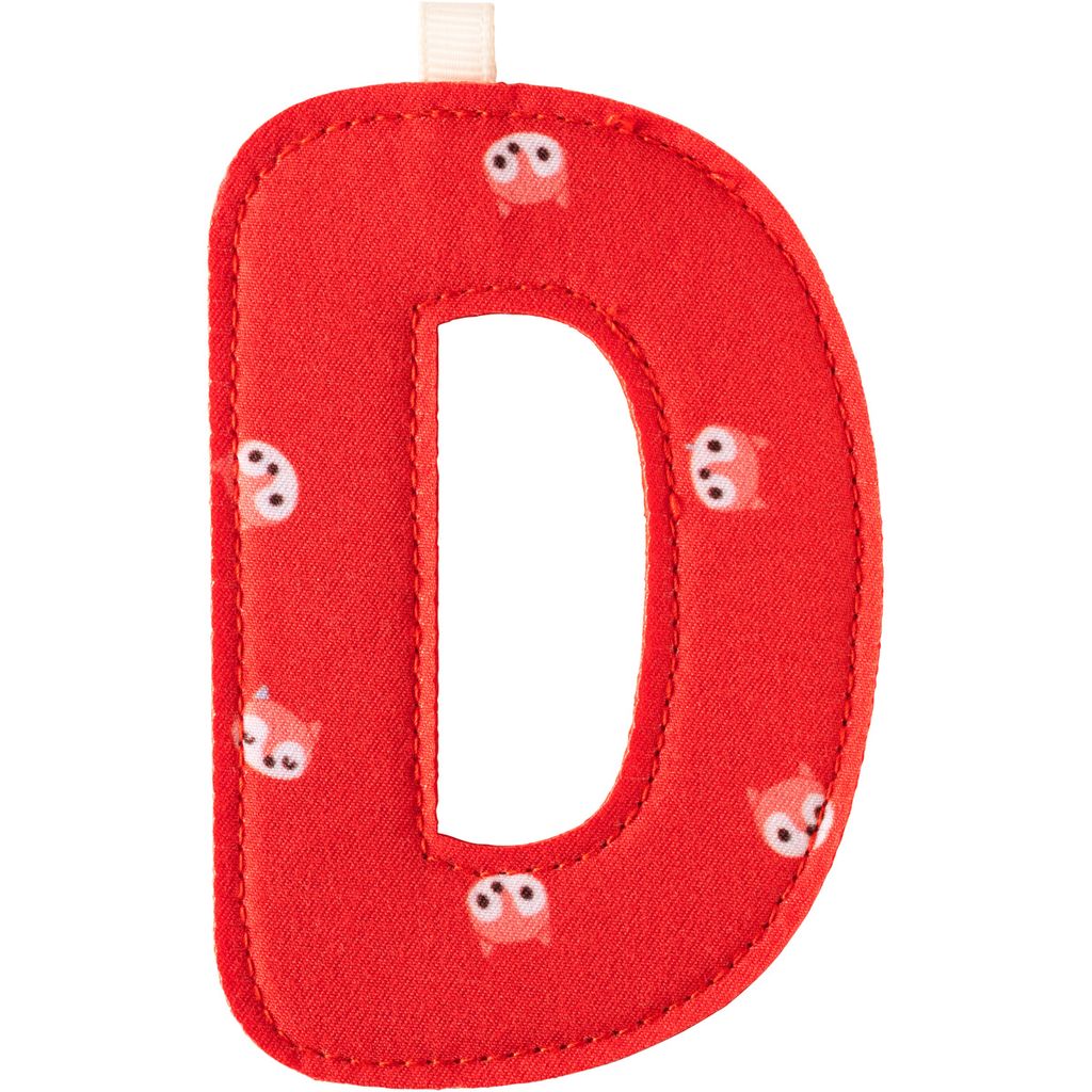 LILLIPUTIENS Buchstabe D rot Produktbild 