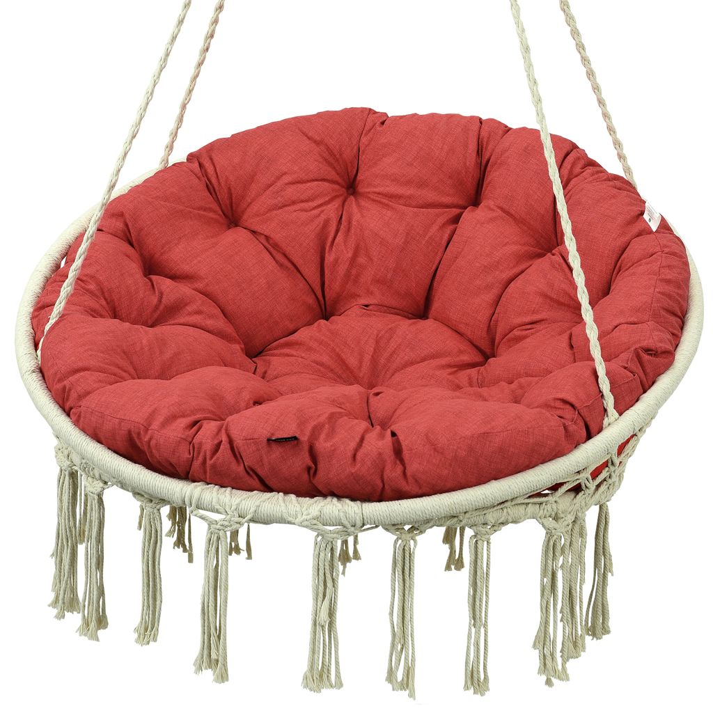AMPO poduszka na fotel papasan kosz wiszący kokon 90cm Zdjęcie produktu 