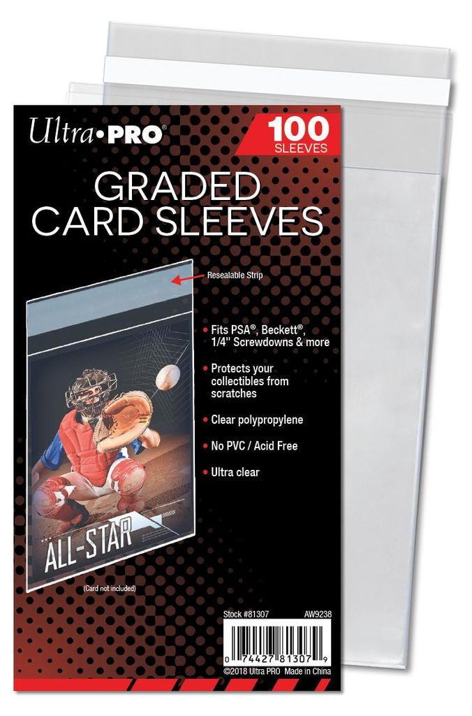 Ultra Pro Graded Card Sleeves - wiederverschließbar Produktbild 