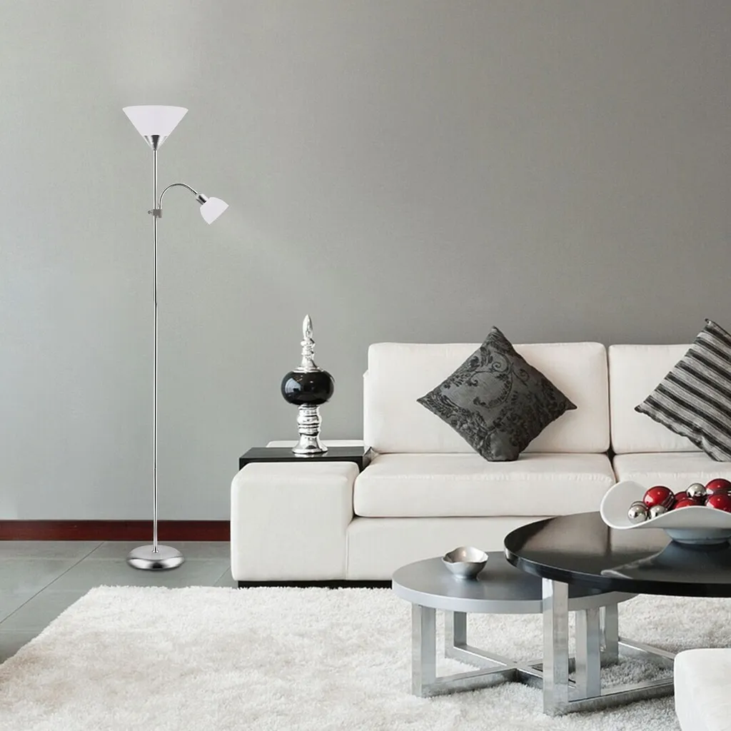 Lampadaire Double Éclairage Action 4064 - Solution Lecture et Salon E27