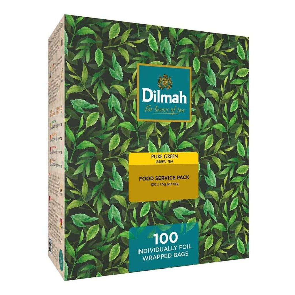Dilmah – Grüner Tee – 100 Teebeutel – Grüner Tee aus Ceylon Produktbild 