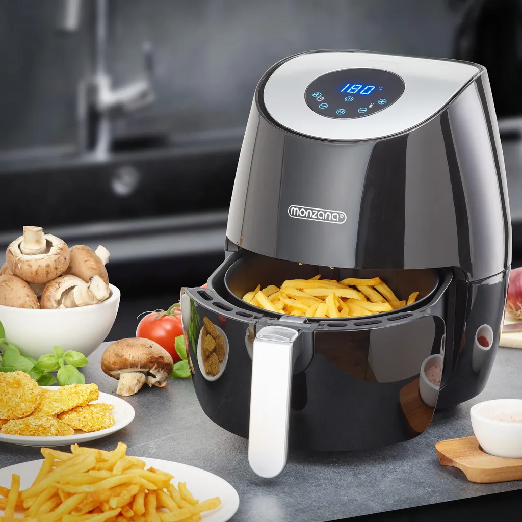 Friteuse à Air Chaud 3,6L Airfryer Électrique avec 9 Programmes de Cuisson - 2