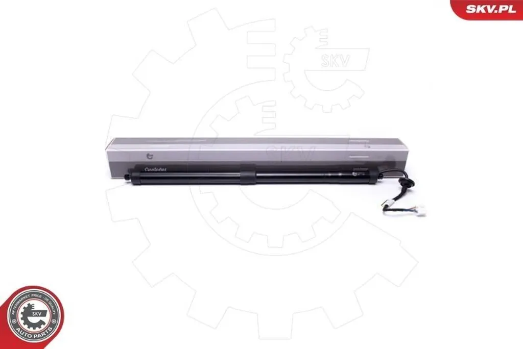 Moteur de hayon ESEN SKV 52SKV912 pour Nissan X-Trail T32 655 mm