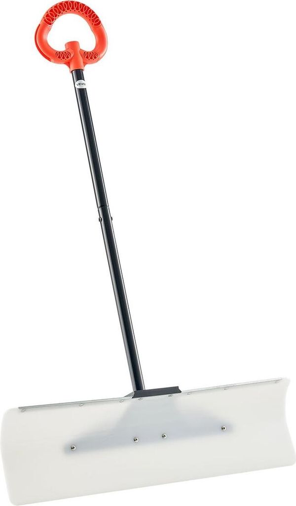 Plastic Snow Pusher Shovel 30in Heavy Duty Winter Snow Plow for Driveway