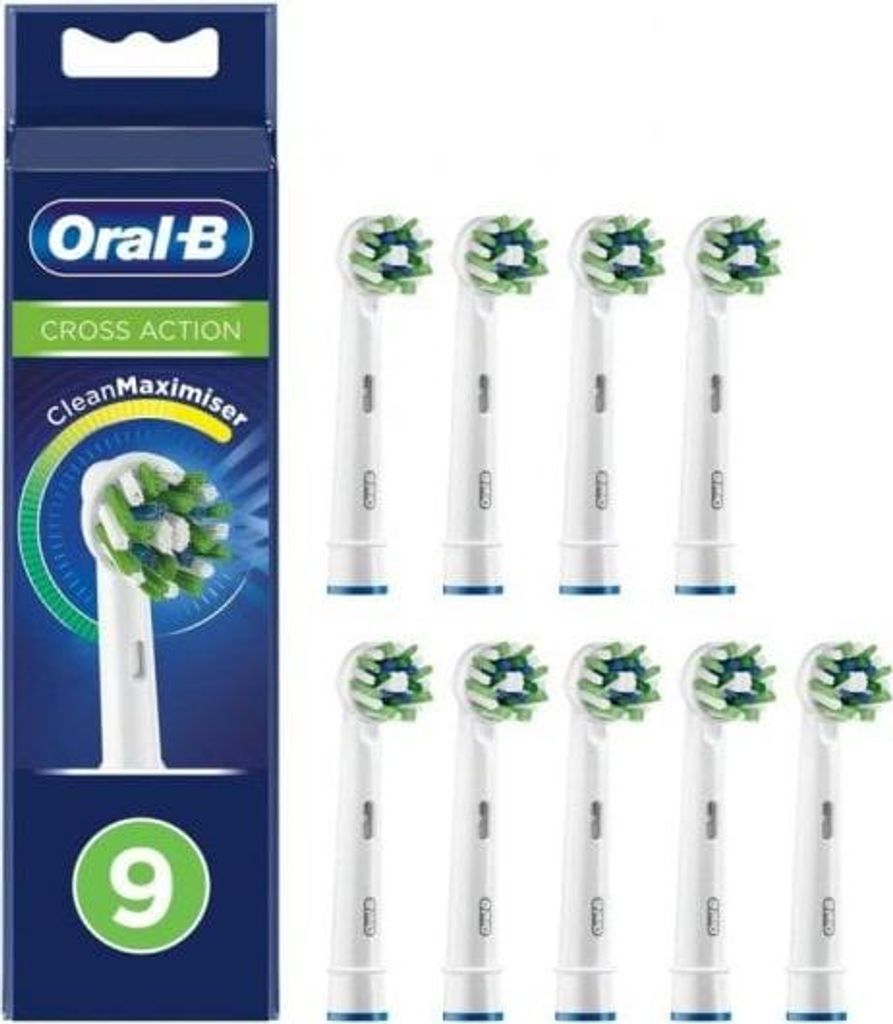 Oral-B Pro Cross Action Refill 9 Units Produktbild 