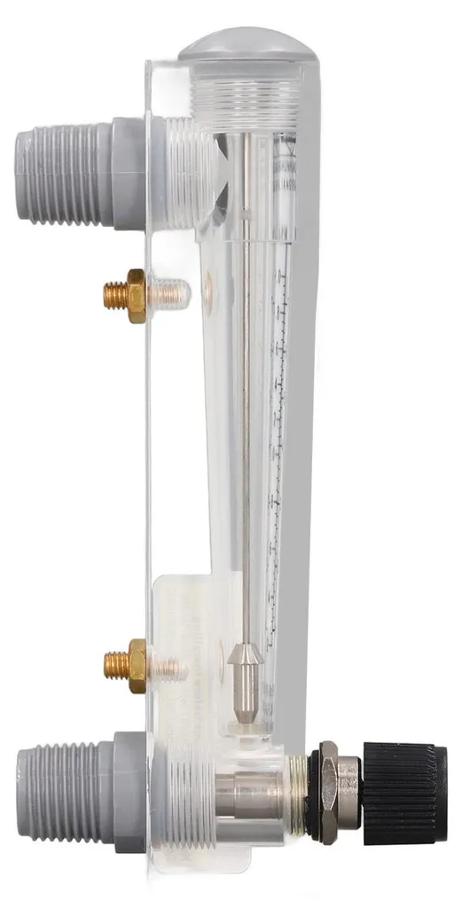 Indicateur de Débit 0.2-2 GPM - Débitmètre Acrylique pour Panneaux - 2